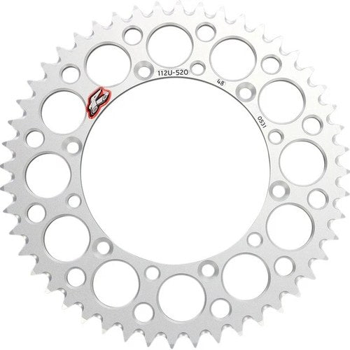 Renthal Sprocket Rear 48T 520 Ultralight Aluminum Silver #112U-520-48GESI