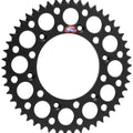 Renthal 520 Ultralight Aluminum Rear Sprocket 50T Black #224U-520-50GPBK