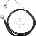 DS Black Vinyl Front Upper ABS Brake Line Kit 30-3/4" Black #212064