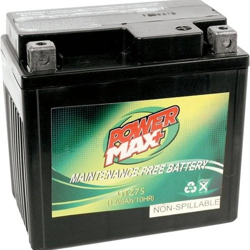 Power Max Maintenance-Free Battery YTZ7S #GTZ7S