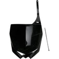 UFO Restyled Number Plate Front Black for Yamaha YZ250 2-Stroke/YZ125 2002-2014