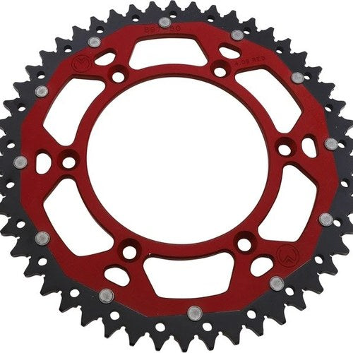 Moose Dual Ring Rear Sprocket 50T Aluminum Red Gas MC 125 2021