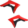 Acerbis Radiator Shrouds Red/Black 2630661018 for Honda CRF250R/CRF450R