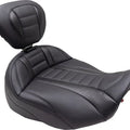 Mustang Deluxe Touring Solo Seat With Backrest #89401 Harley Davidson