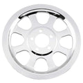 Biker's Choice Belt Drive Pulley Cover Chrome #302104 Harley Davidson