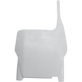 UFO Number Plate Front White for Honda CR125R/CR250R/CRF 250/CRF 450 2004-2007