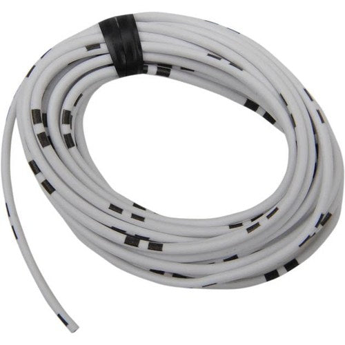 Shindy 14A Motorcycle Wiring 13 ft. Spool White