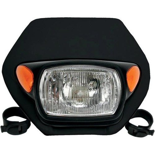 UFO Oregon Enduro Headlight Assembly Black