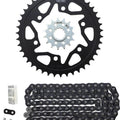 Vortex V3 Gfrs Chain & Sprocket Kit with Steel Rear Black 15/43T 520RX3-114