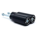 Shogun Race Cut Frame Sliders Black Yamaha YZF-R1 2009-2014