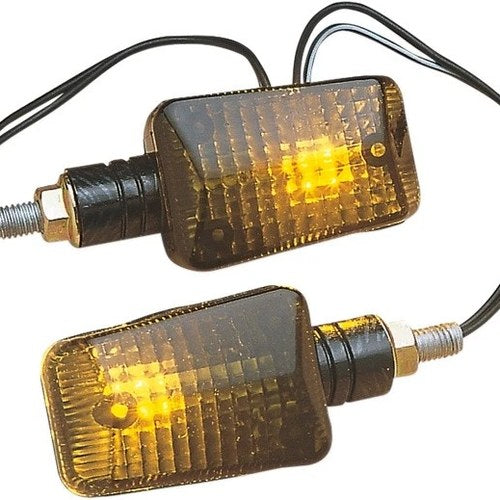 K&S Mini-Stalk Marker Light Set Single Filament Carbon Smoke