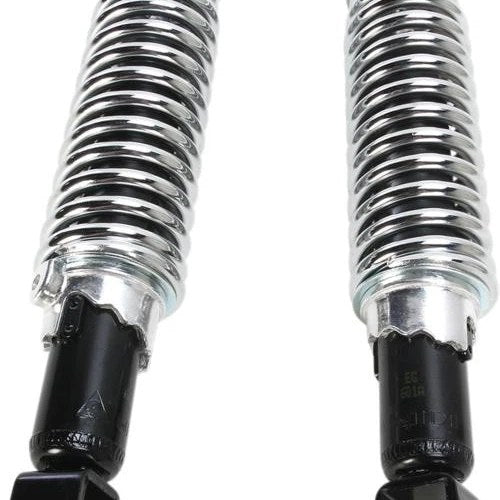 Emgo Shorty Shocks with Clevis Mount without Shrouds Black/Chrome