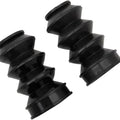 Drag Specialties Rubber Fork Boots Black 39mm 5"