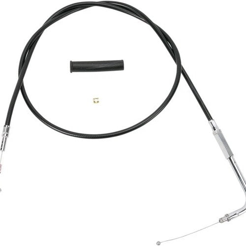 DS Black Vinyl Alternate Length Idle Cable 58" Black #211792 Harley Davidson