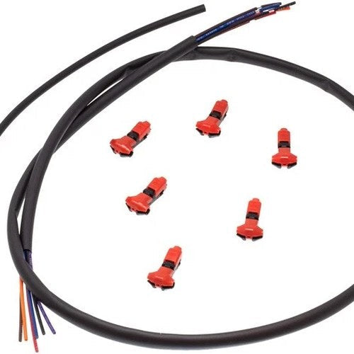 Namz Diy Add-A-Light Rear Fender Wiring Harness #N-RBTH-03 Harley Davidson