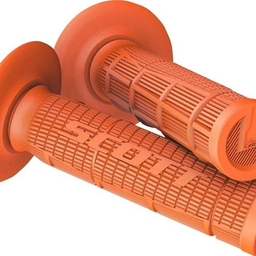 Scott Usa Radial Half Waffle Grips Orange