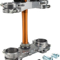 Xtrig Rocs Triple Clamp Silver #501330601301 for Suzuki RM-Z450/RM-Z250