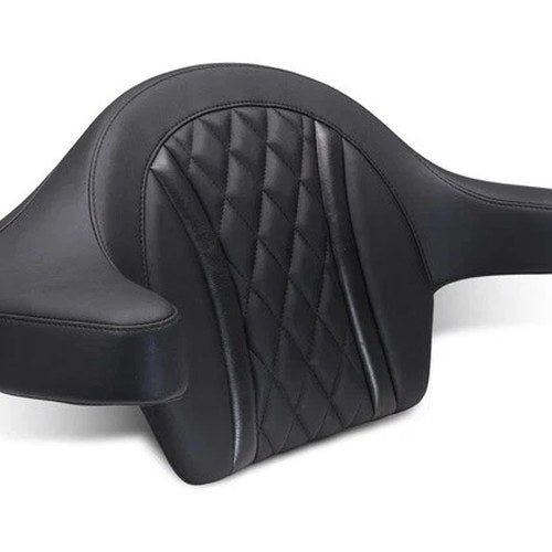 Mustang Deluxe Extended Arm King Tour Pak Backrest Diamond Stitch #88430