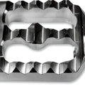 Joker Machine Brake Pedal Cover 2" x 2.5" Clear Harley Davidson Softail/Dyna