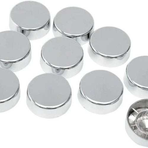 DS 7/16" Bolt with 1.2" Washer Covers Chrome 10-Pack