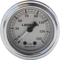 Legends Fairing Mounted LED Backlit Psi Gauge Silver/White Face