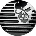Covingtons Derby Cover Machine Head Diamond Edge Black #C1074-D Harley Davidson