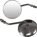 Emgo Universal Steel Mirrors 4" Chrome