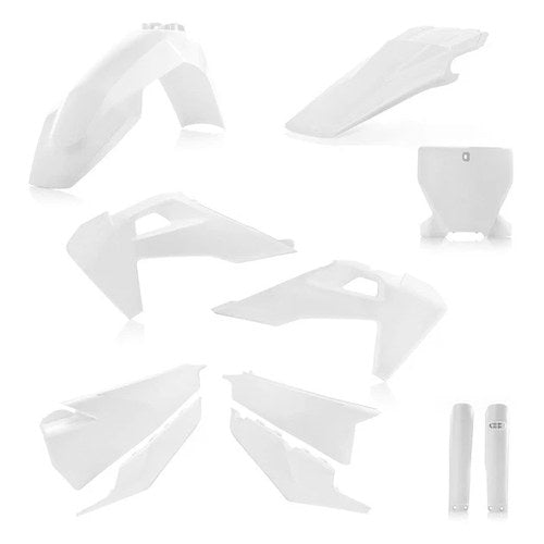 Acerbis Full Plastics Kit White Husqvarna FC 250/FC 350/FC 450/TC 125/TC 250