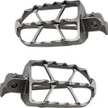 Moose ND Series Footpegs Silver fits Honda CRF50F/CRF70F