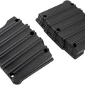 Arlen Ness 10-Gauge Rocker Box Top Covers Black #18-256 Harley Davidson