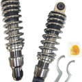 DS Premium Adjustable Shocks 10.5" Chrome Harley Davidson Dyna
