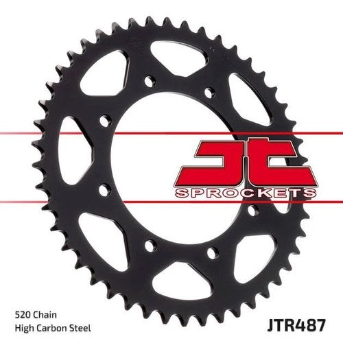 JT Steel Rear Sprocket 42T fits Kawasaki KLR650 2011-2015