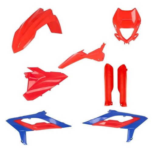 Acerbis Full Plastics Kit Red/Blue #2979471105 Beta 250 RR/300 RR 2023-2024