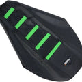 Moose Ribbed Seat Cover Black/Green Kawasaki KX85/KX80/KX100