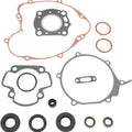 Moose Complete Engine Gasket Kit w/ Oil Seals fits Kawasaki/Suzuki KX60/RM60