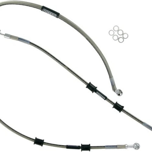 Russell Front CycleFlex Brake Line Kit #R09752S for Yamaha Roadliner/Stratoliner
