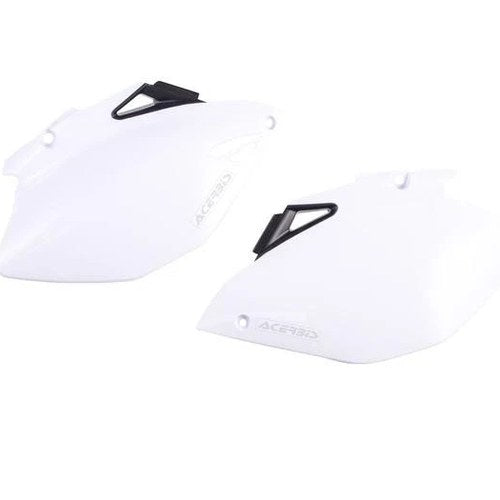 Acerbis Side Panels White/Black for Yamaha YZ450F 2018-2025