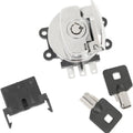 DS Side Hinge Ignition Switch Chrome Harley Davidson #145408