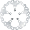 GBrakes Solid Wave Brake Rotor 13" Front Silver #GBD9005X Harley Davidson