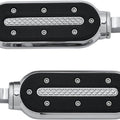 Kuryakyn Heavy Industry Pegs with Male Mount Adapters Chrome #7031