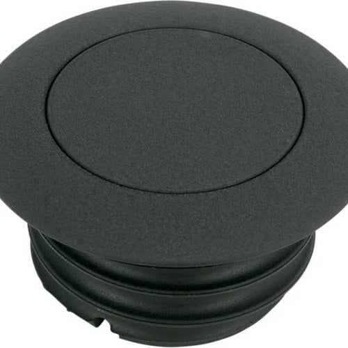 DS Pop-Up Gas Cap Non-Vented Wrinkle Black 2.36" Harley Davidson #141899