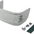 Drag Specialties Front Fender Skirt Flamed Chrome Harley Davidson