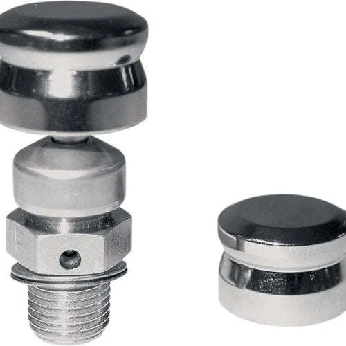 DS Compression Release Cover Caps Chrome