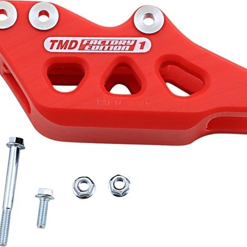 TM Designworks Factory Edition Rear Chain Guide Red for Honda Crf 250/CRF 450