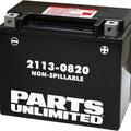 Parts Unlimited Factory Activated Agm Battery 12V CTX20HL For Motorcycle