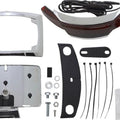 Ciro Latitude Taillight & License w/ Lightstrike Lighting Chrome Red Lens 40253