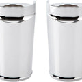 Arlen Ness Smooth Fork Boot Covers Chrome #20-036 Harley Davidson