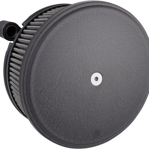 Arlen Ness Big Sucker Stage 2 Air Cleaner Kit With Cover Wrinkle Black #50-820