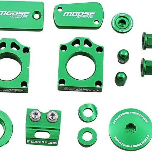 Moose Bling Pack Green for Kawasaki KX250 4-Stroke 2021
