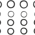 Cometic Push Rod Tube Seal Set Harley-Davidson Shovelhead 1966-1978
